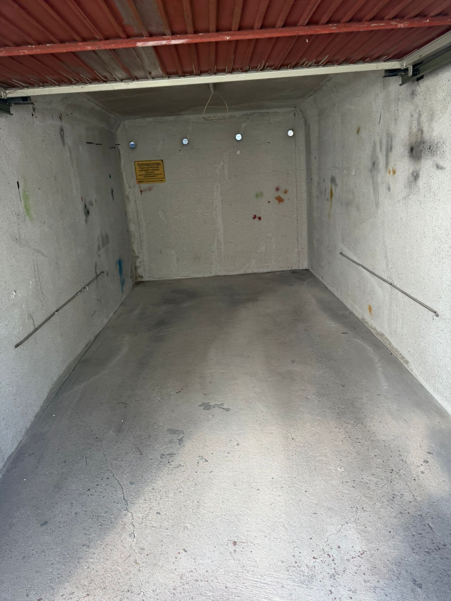 Nachher-Bild einer freigeräumten Garage in Recklinghausen