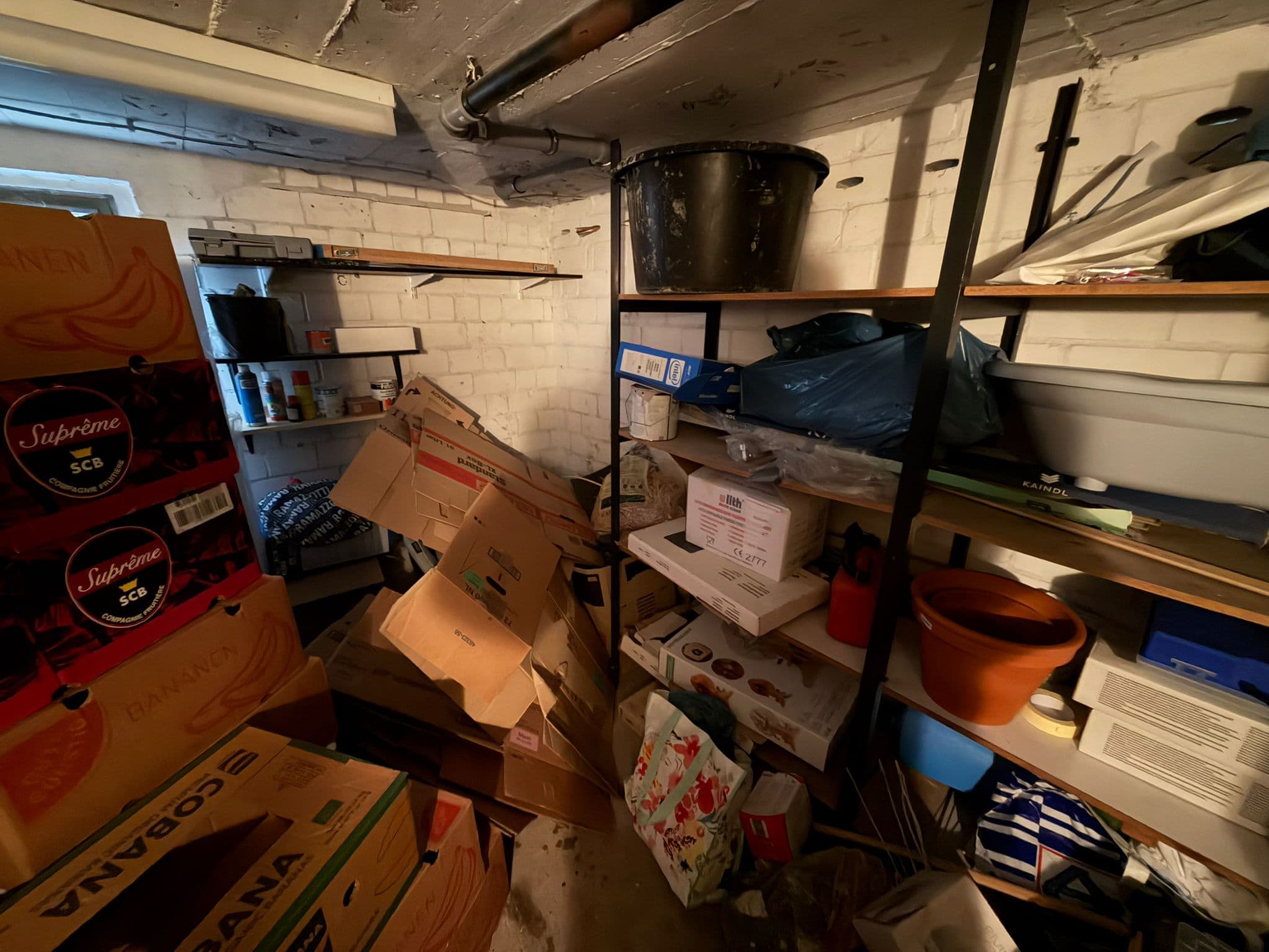 Vorher-Bild einer Keller-Entrümpelung in Recklinghausen